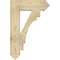 Ekena Millwork Merced Arts & Crafts Rough Sawn Bracket, Douglas Fir, 6"W x 24"D x 36"H BKT06X24X36MRC03RDF - alternate 3
